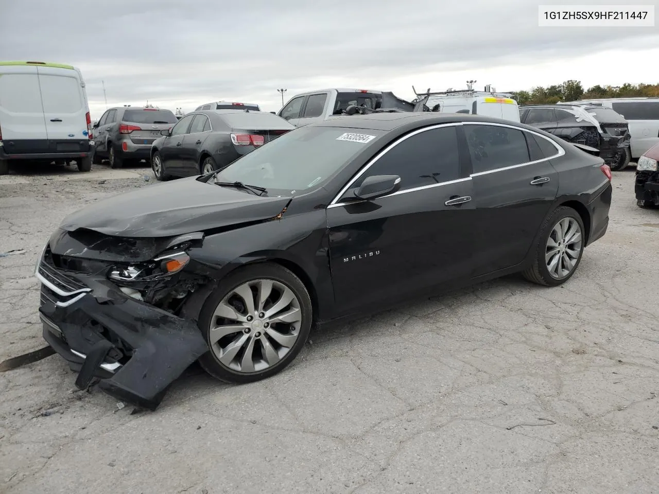 2017 Chevrolet Malibu Premier VIN: 1G1ZH5SX9HF211447 Lot: 75320564