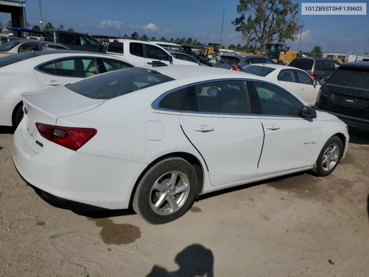 2017 Chevrolet Malibu Ls VIN: 1G1ZB5ST0HF139603 Lot: 75363044