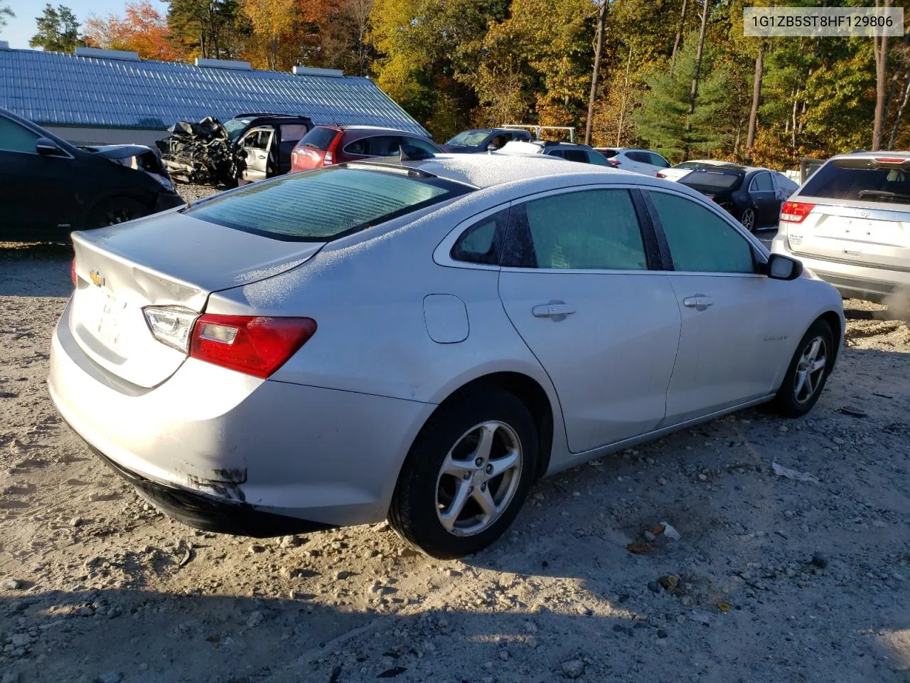 2017 Chevrolet Malibu Ls VIN: 1G1ZB5ST8HF129806 Lot: 75389814