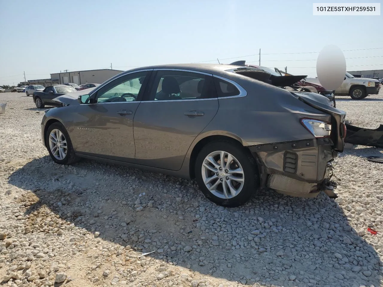 2017 Chevrolet Malibu Lt VIN: 1G1ZE5STXHF259531 Lot: 75410224