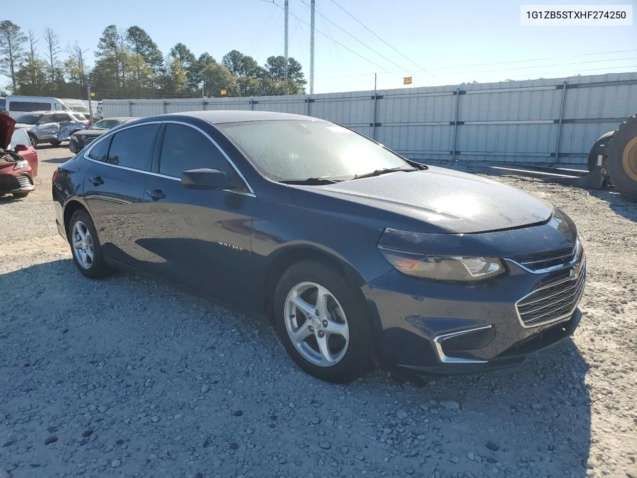 2017 Chevrolet Malibu Ls VIN: 1G1ZB5STXHF274250 Lot: 75474974