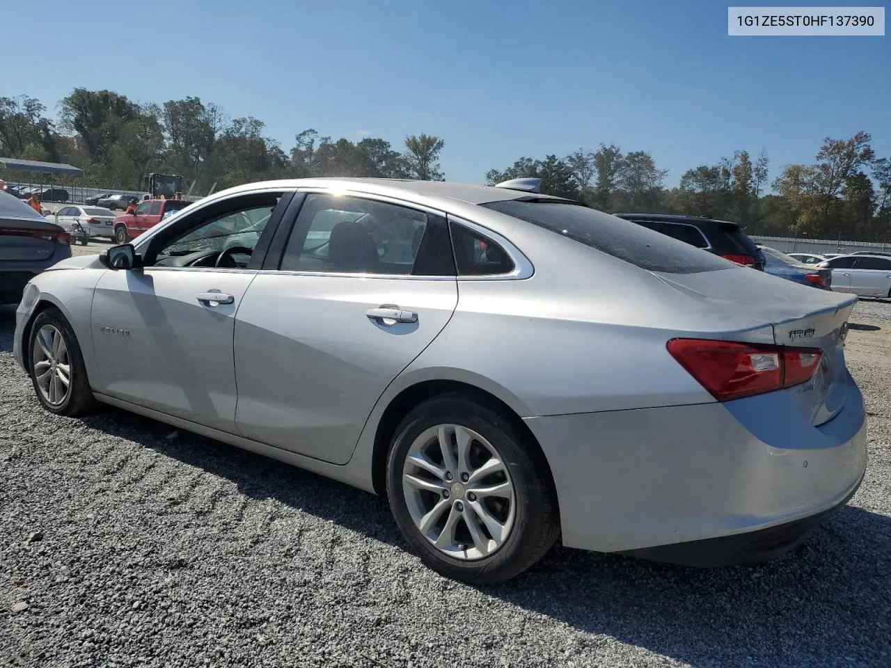 2017 Chevrolet Malibu Lt VIN: 1G1ZE5ST0HF137390 Lot: 75515484