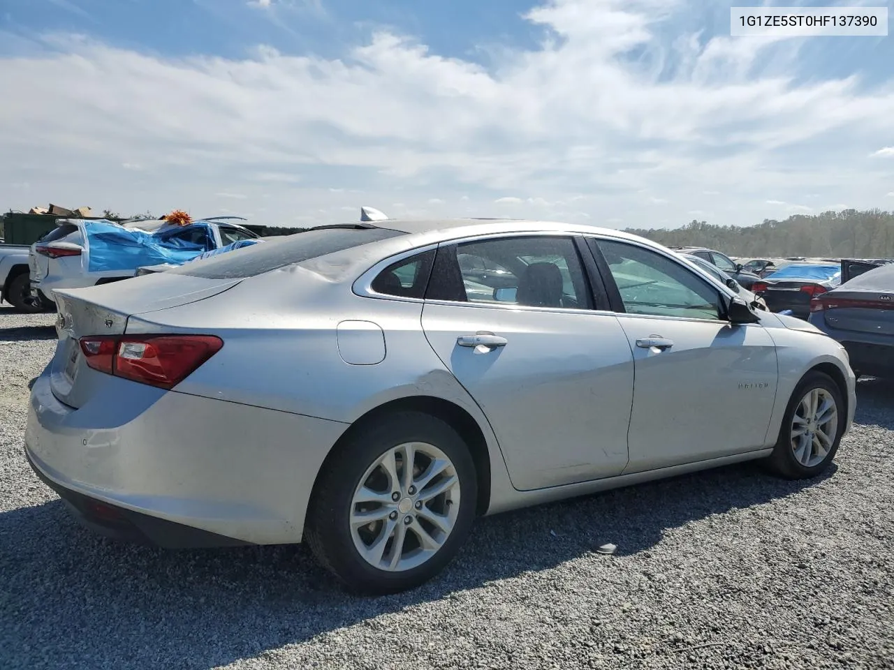 2017 Chevrolet Malibu Lt VIN: 1G1ZE5ST0HF137390 Lot: 75515484