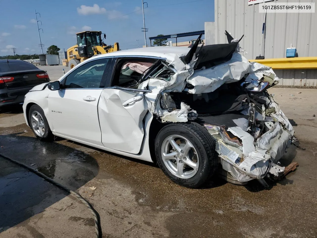 2017 Chevrolet Malibu Ls VIN: 1G1ZB5ST6HF196159 Lot: 75604254