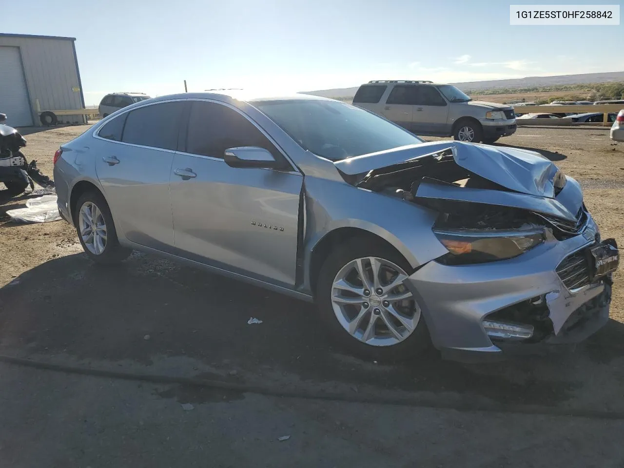 2017 Chevrolet Malibu Lt VIN: 1G1ZE5ST0HF258842 Lot: 75635064