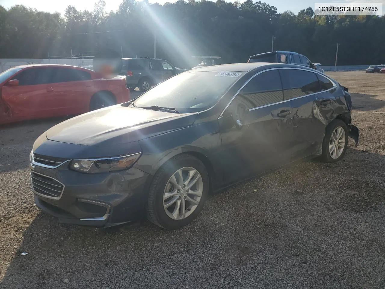 1G1ZE5ST3HF174756 2017 Chevrolet Malibu Lt