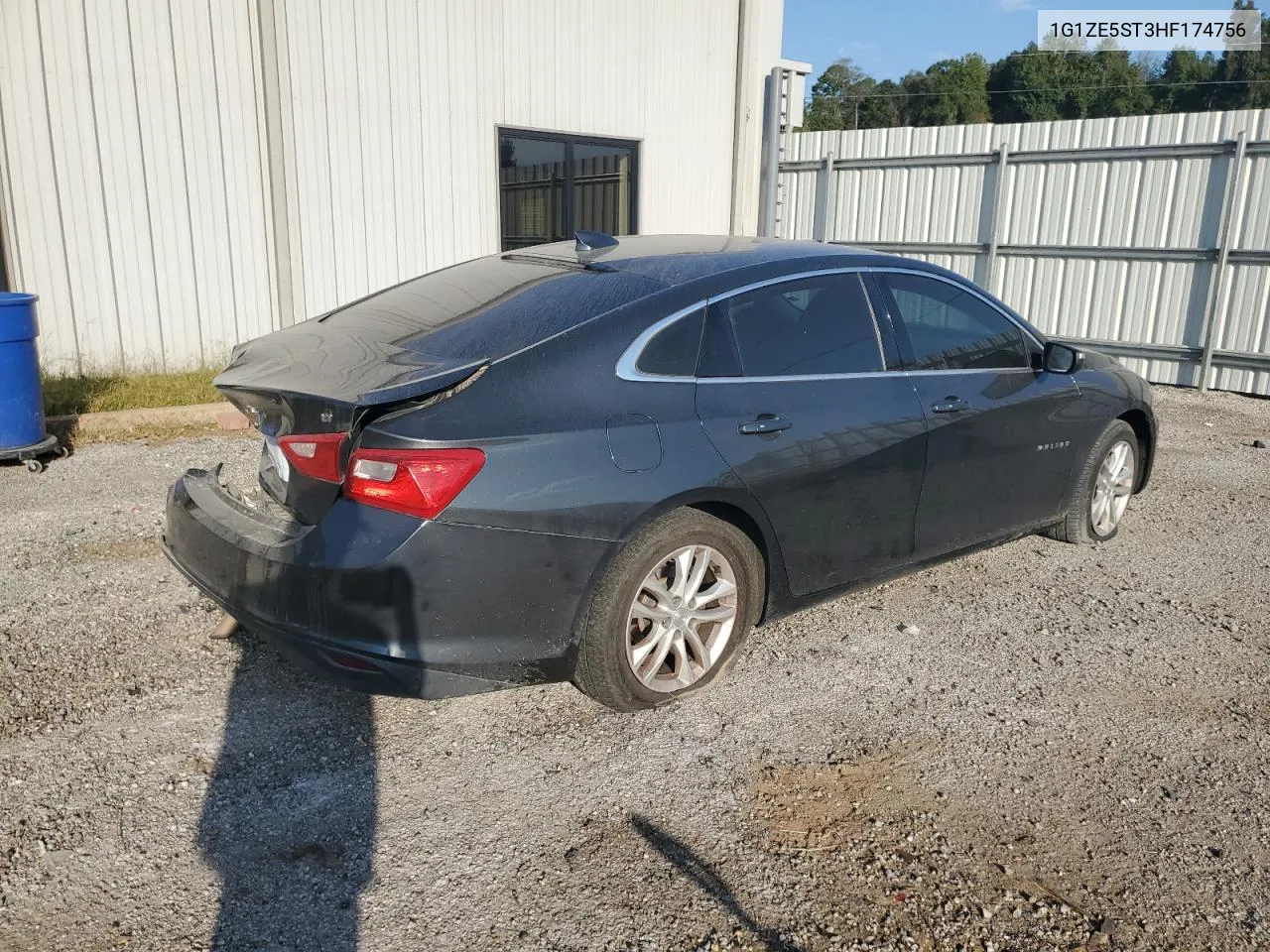 1G1ZE5ST3HF174756 2017 Chevrolet Malibu Lt