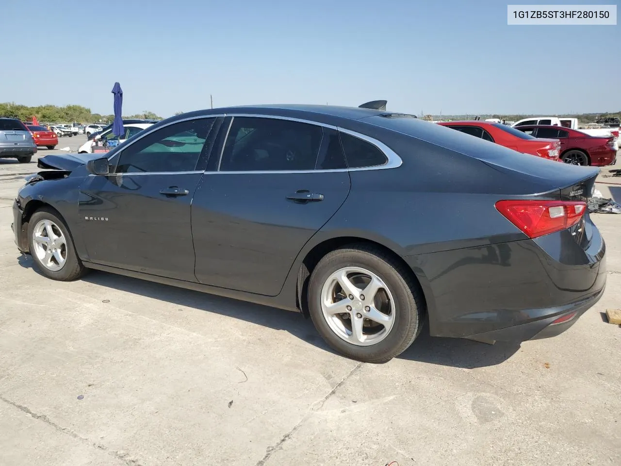 2017 Chevrolet Malibu Ls VIN: 1G1ZB5ST3HF280150 Lot: 75752384