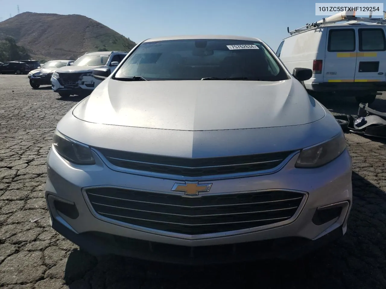 2017 Chevrolet Malibu Ls VIN: 1G1ZC5STXHF129254 Lot: 75762634