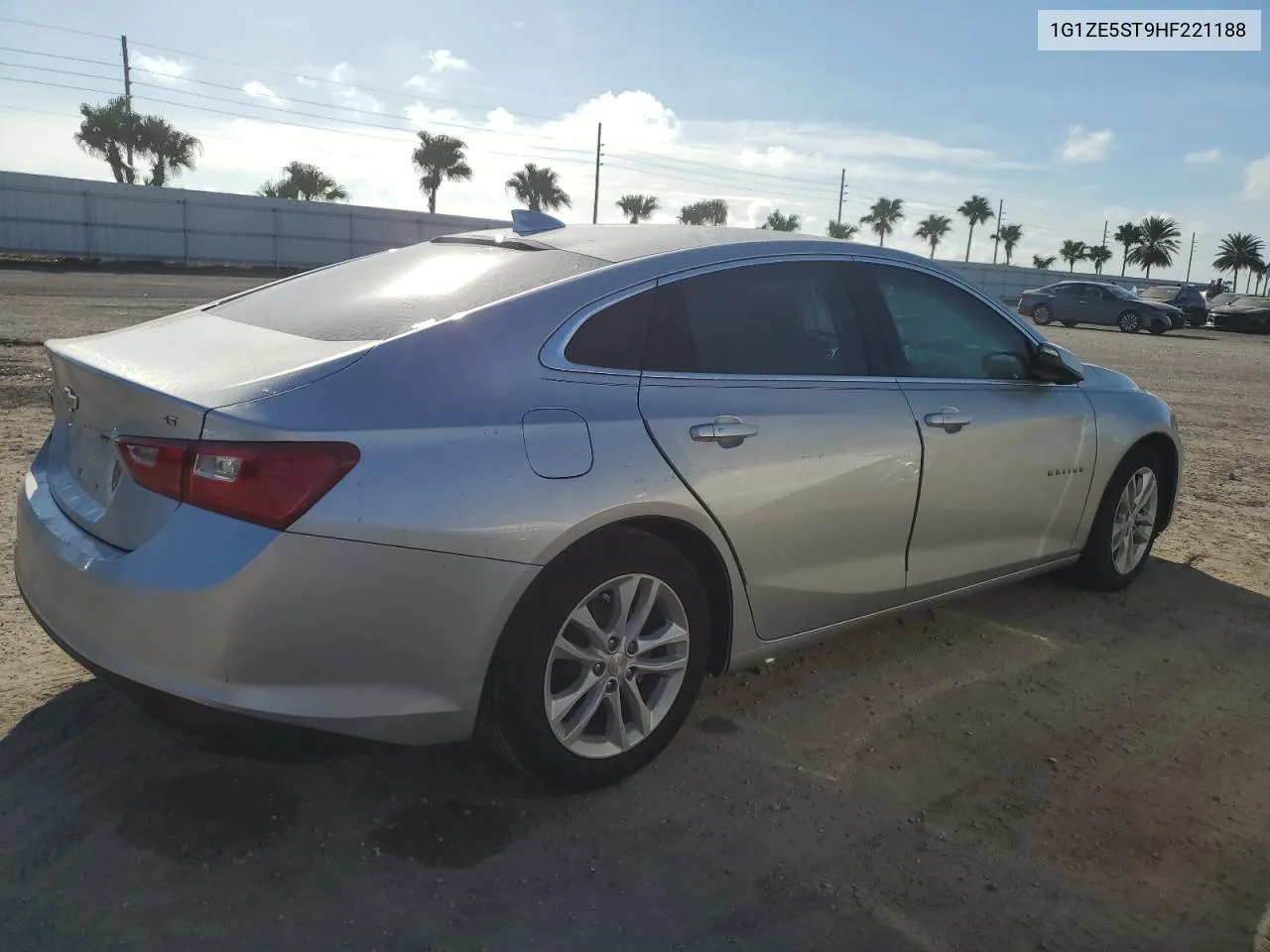 2017 Chevrolet Malibu Lt VIN: 1G1ZE5ST9HF221188 Lot: 75765754