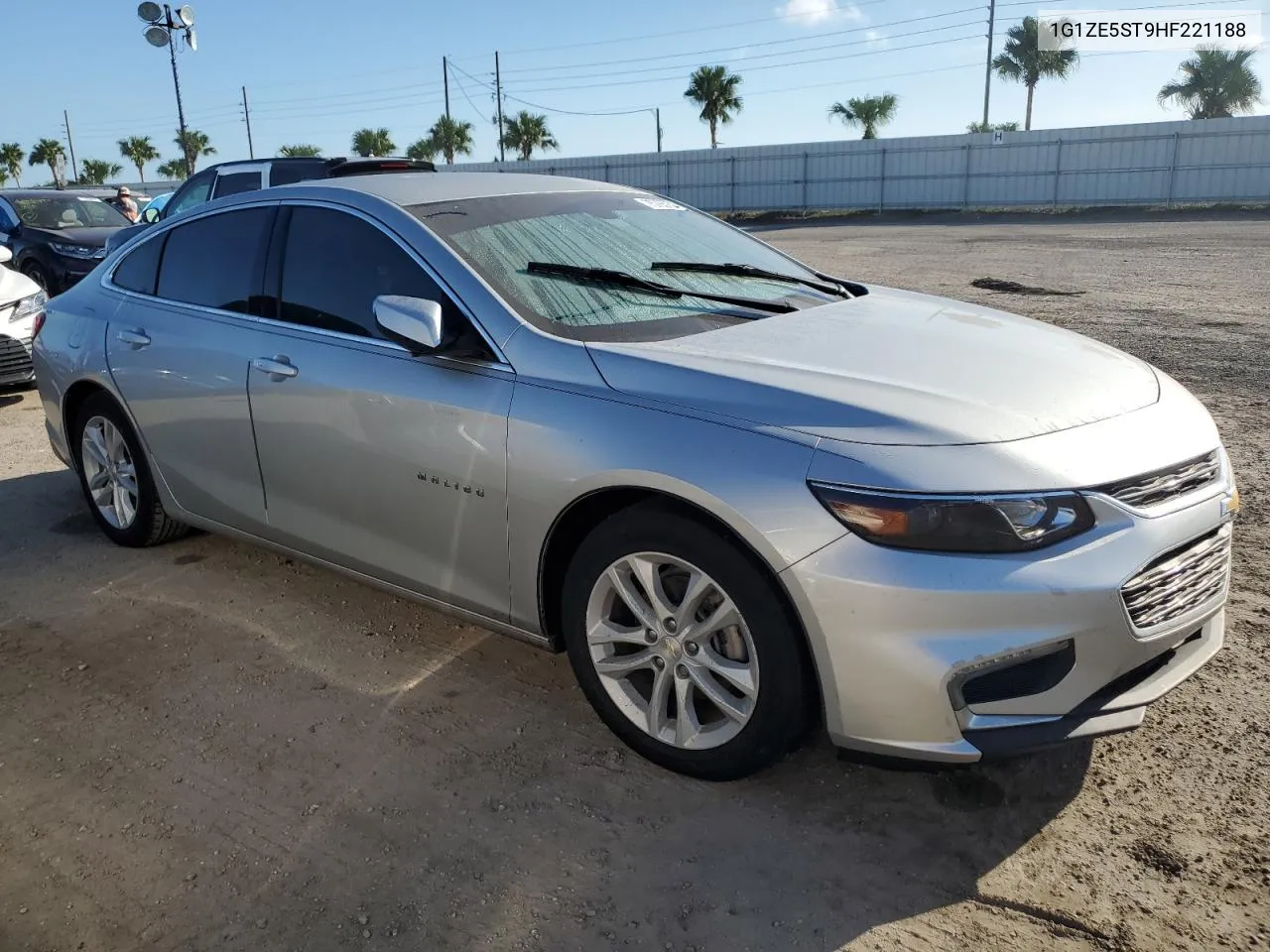 2017 Chevrolet Malibu Lt VIN: 1G1ZE5ST9HF221188 Lot: 75765754