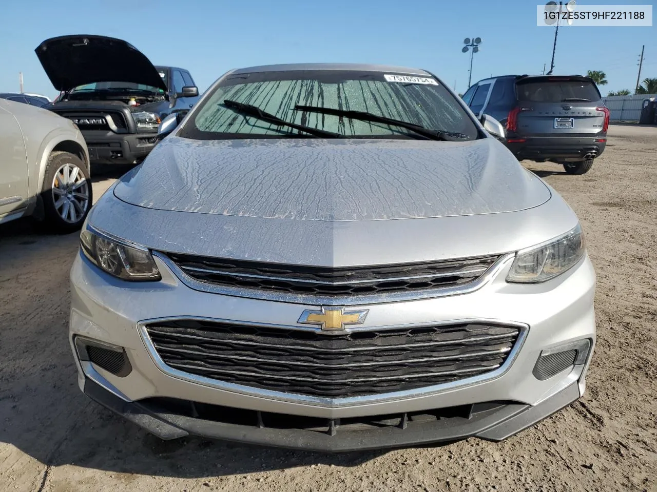 2017 Chevrolet Malibu Lt VIN: 1G1ZE5ST9HF221188 Lot: 75765754