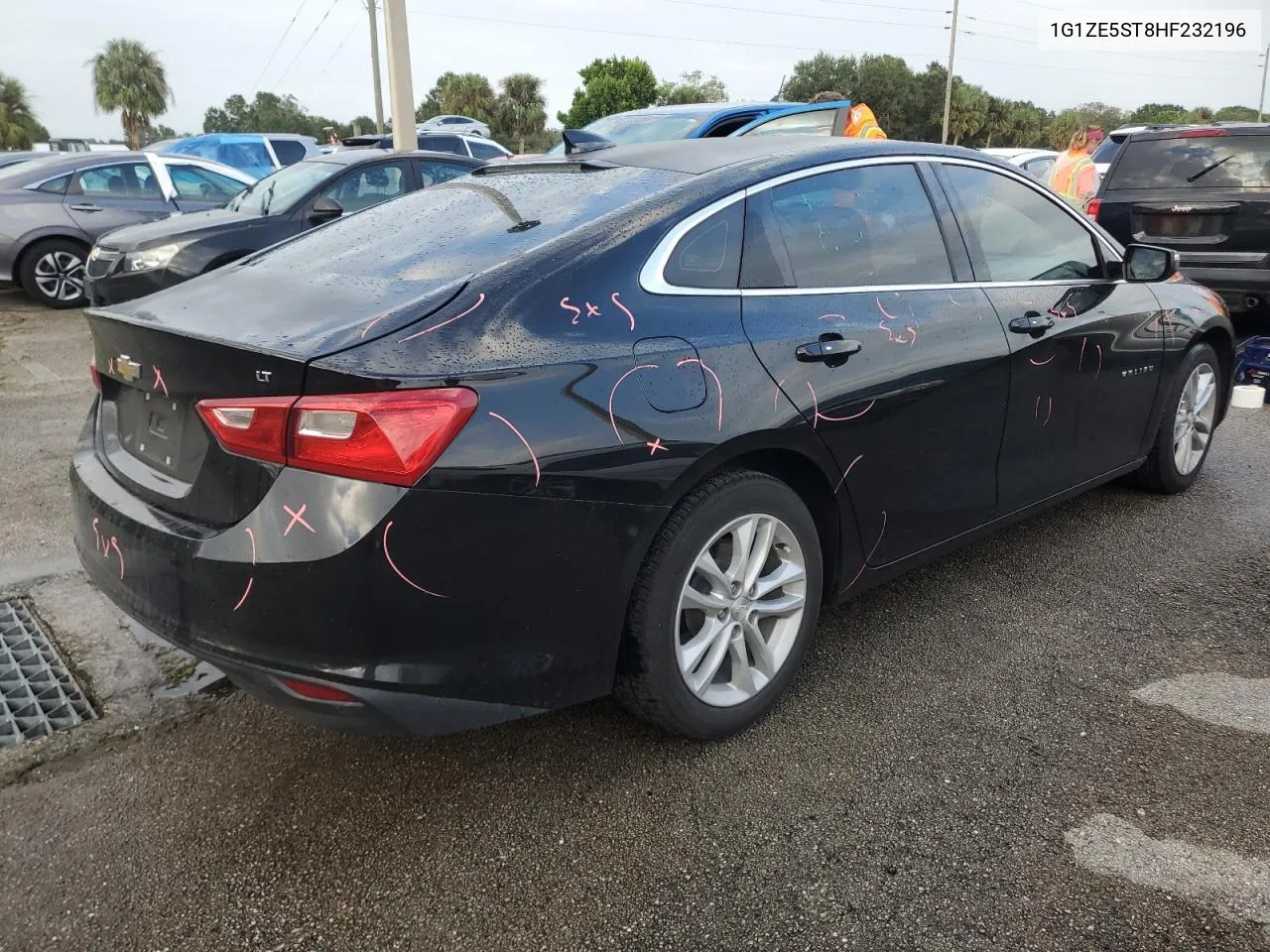 2017 Chevrolet Malibu Lt VIN: 1G1ZE5ST8HF232196 Lot: 75772484