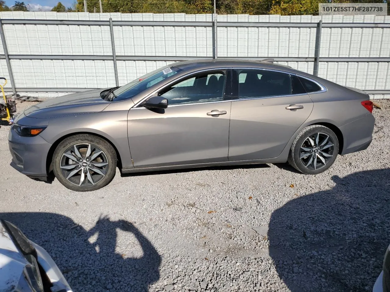 2017 Chevrolet Malibu Lt VIN: 1G1ZE5ST7HF287738 Lot: 75810694