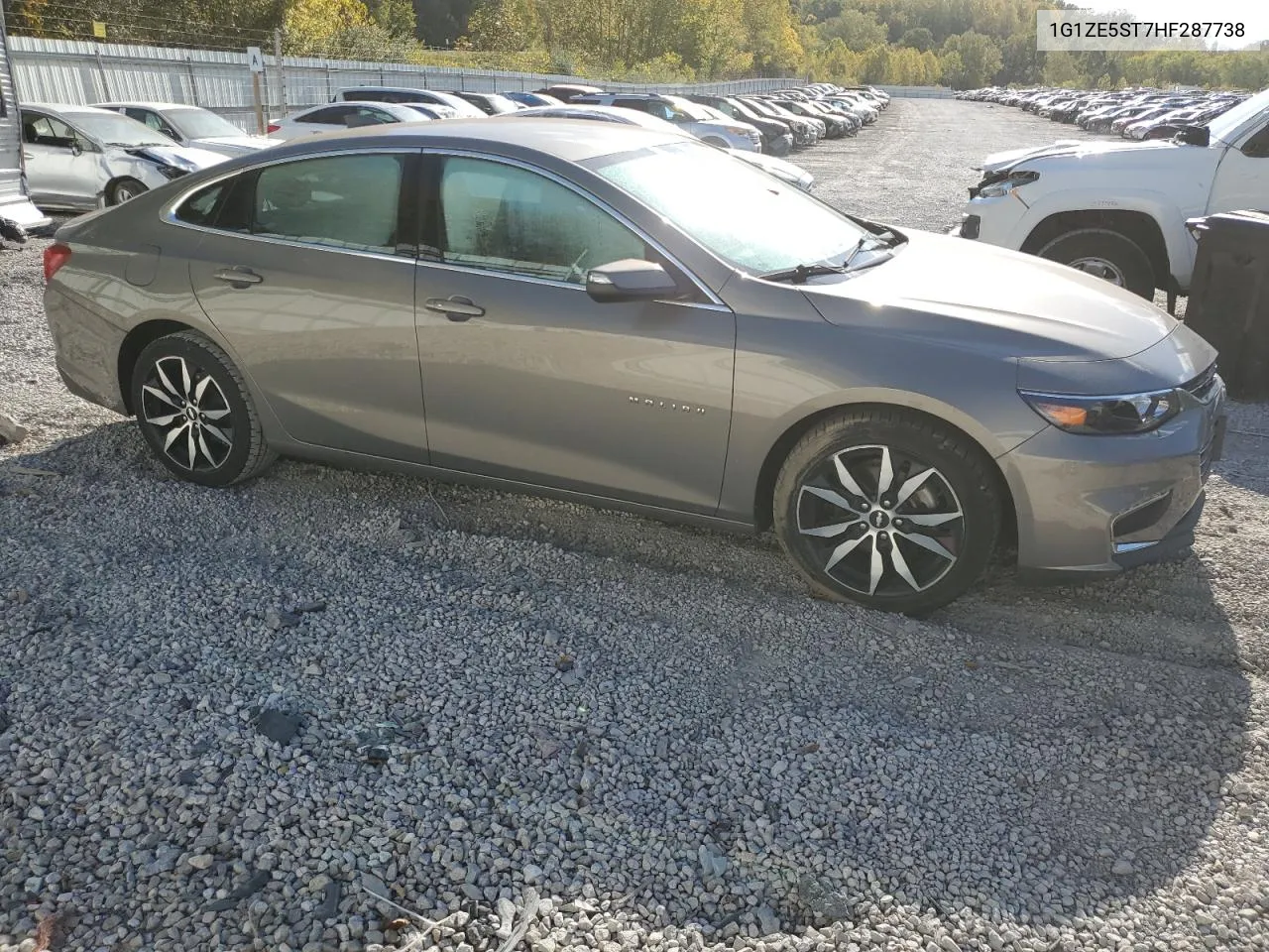 2017 Chevrolet Malibu Lt VIN: 1G1ZE5ST7HF287738 Lot: 75810694