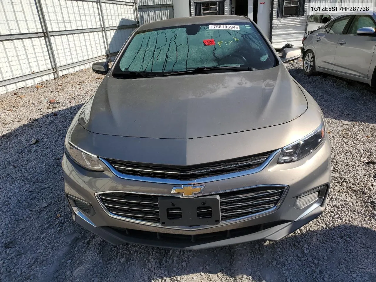 2017 Chevrolet Malibu Lt VIN: 1G1ZE5ST7HF287738 Lot: 75810694