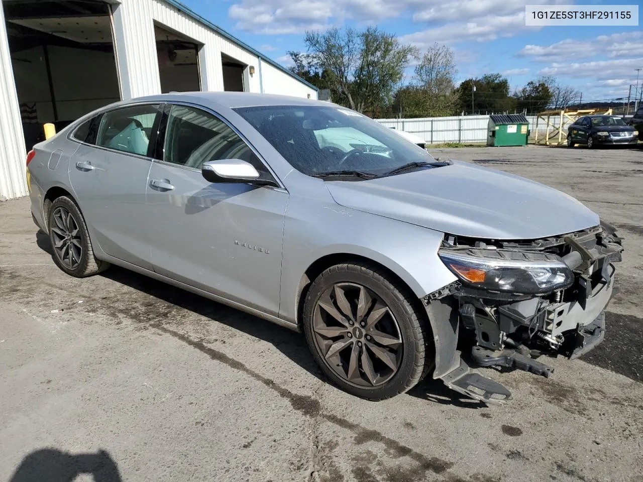 2017 Chevrolet Malibu Lt VIN: 1G1ZE5ST3HF291155 Lot: 75838004