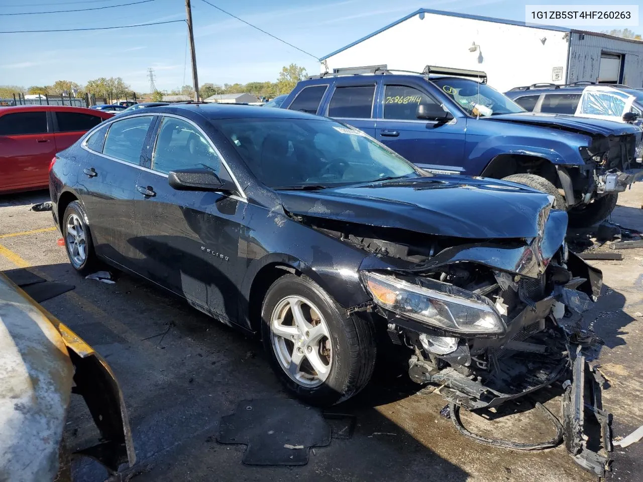 2017 Chevrolet Malibu Ls VIN: 1G1ZB5ST4HF260263 Lot: 75868704