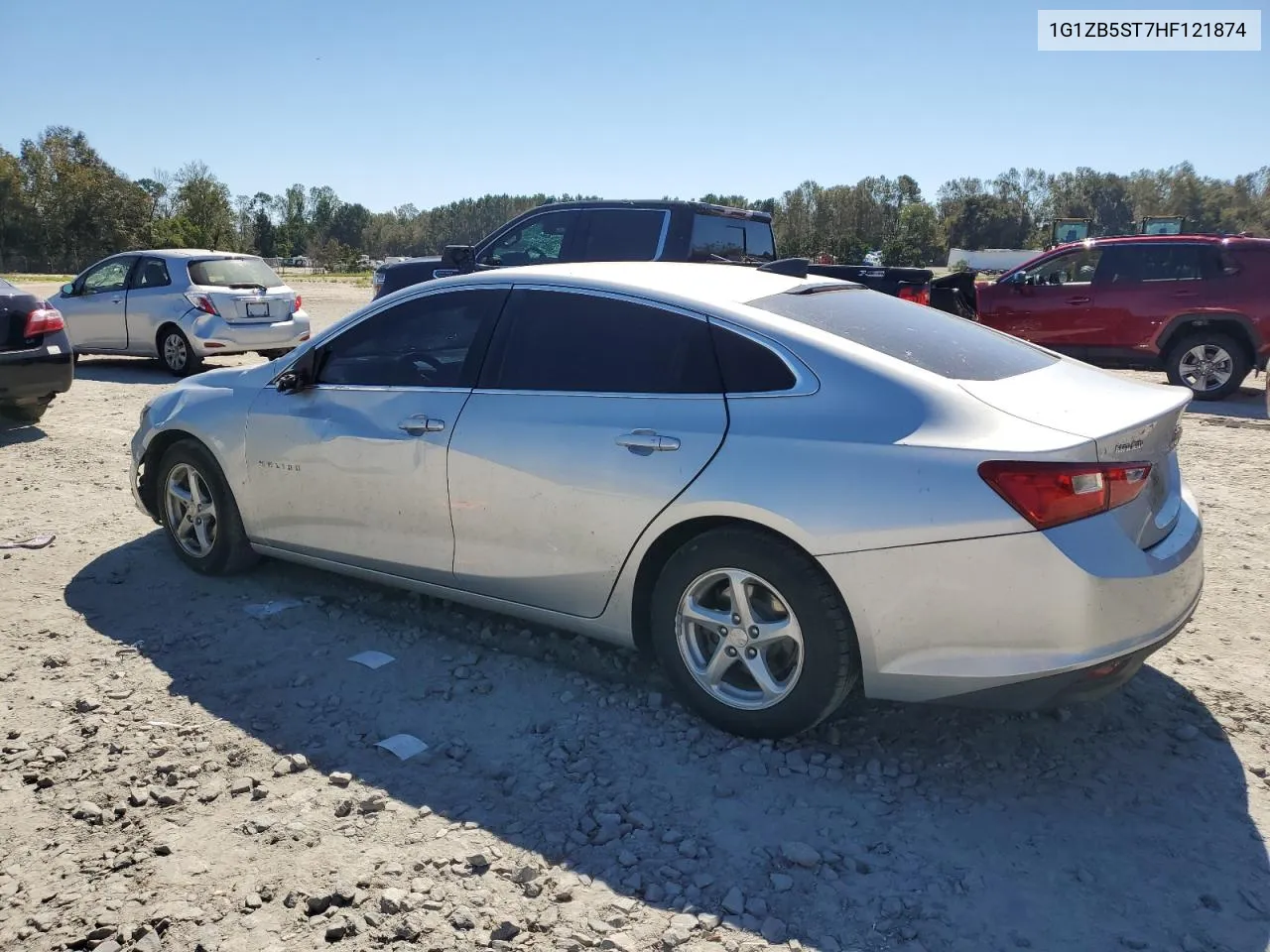 2017 Chevrolet Malibu Ls VIN: 1G1ZB5ST7HF121874 Lot: 75899934