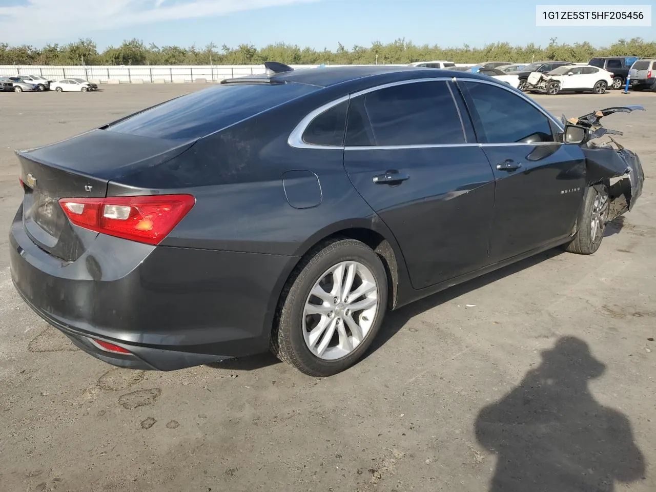 1G1ZE5ST5HF205456 2017 Chevrolet Malibu Lt