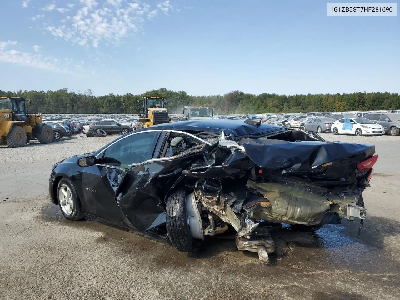 1G1ZB5ST7HF281690 2017 Chevrolet Malibu Ls