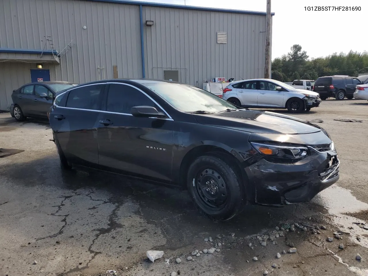 2017 Chevrolet Malibu Ls VIN: 1G1ZB5ST7HF281690 Lot: 75947314