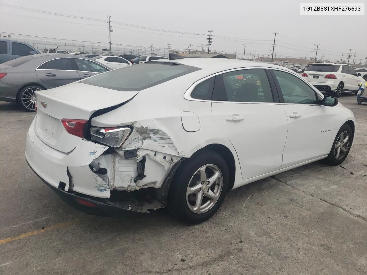 2017 Chevrolet Malibu Ls VIN: 1G1ZB5STXHF276693 Lot: 75952534