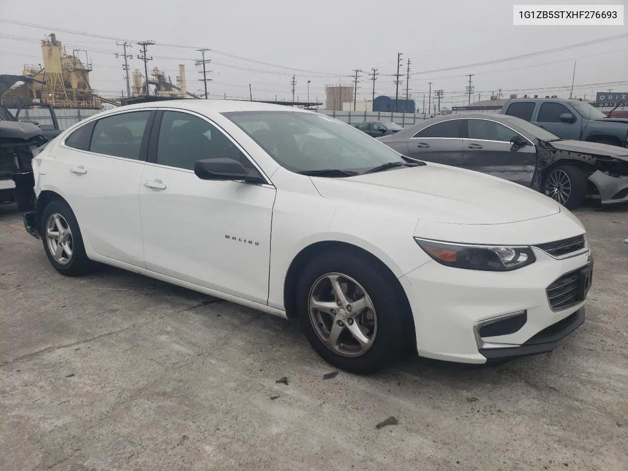 2017 Chevrolet Malibu Ls VIN: 1G1ZB5STXHF276693 Lot: 75952534