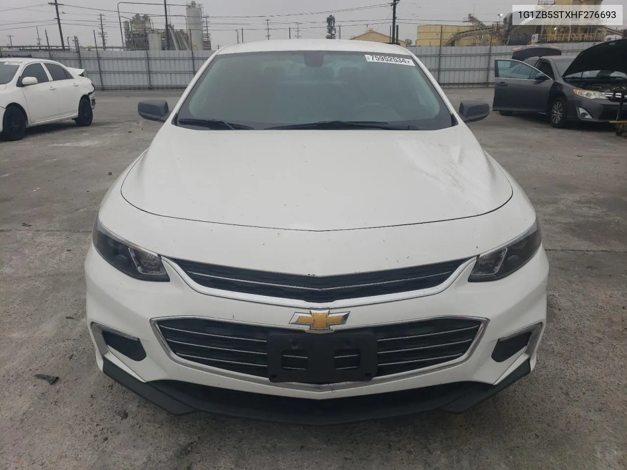 2017 Chevrolet Malibu Ls VIN: 1G1ZB5STXHF276693 Lot: 75952534