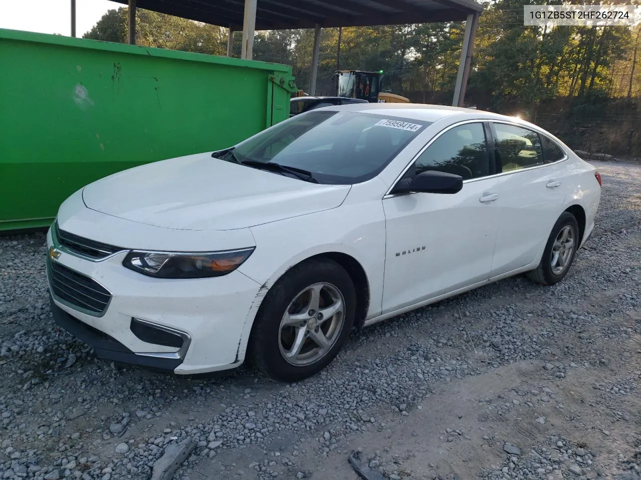 2017 Chevrolet Malibu Ls VIN: 1G1ZB5ST2HF262724 Lot: 75959414