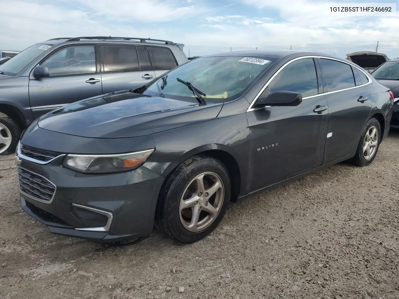 2017 Chevrolet Malibu Ls VIN: 1G1ZB5ST1HF246692 Lot: 76012394