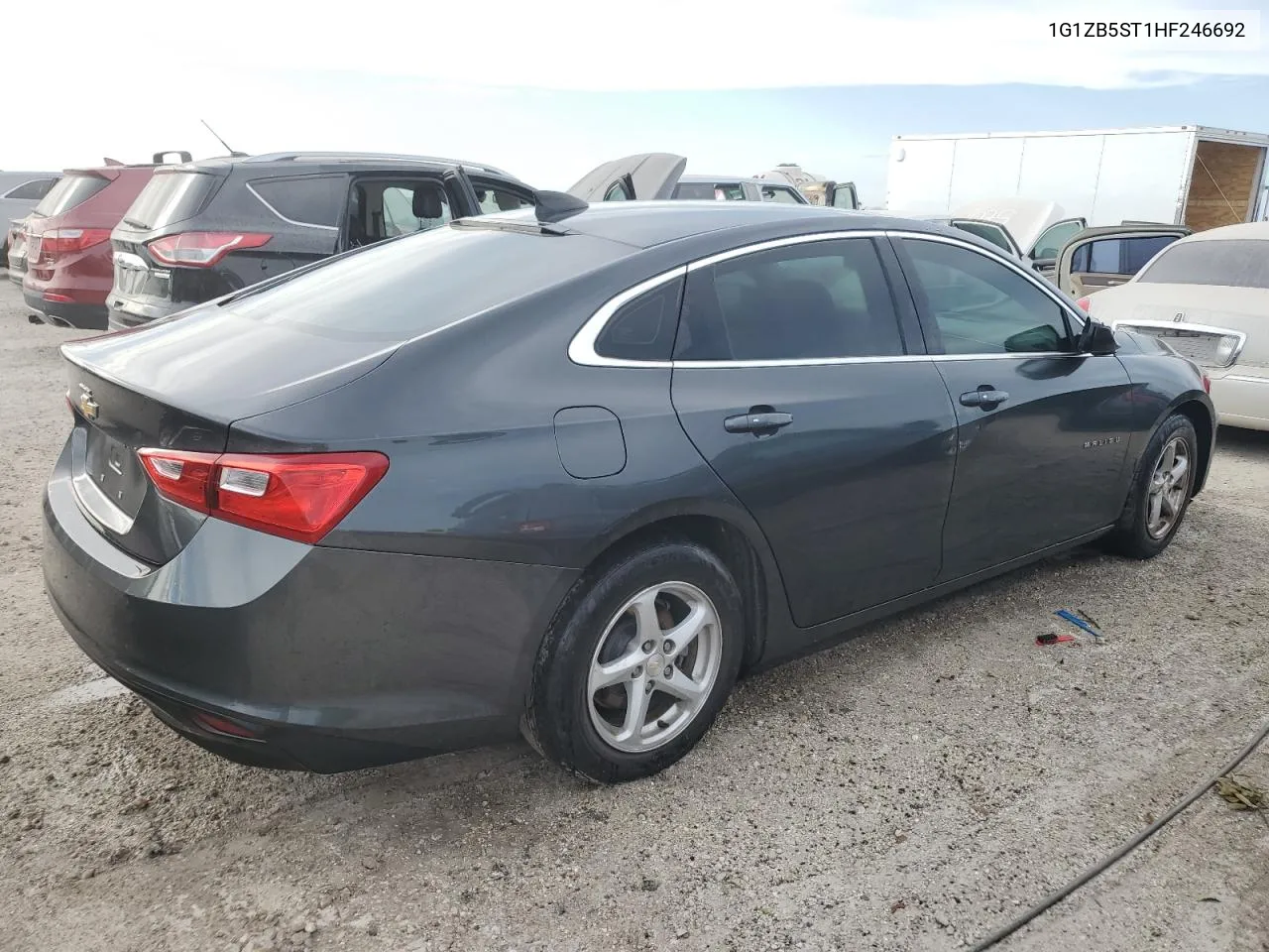 2017 Chevrolet Malibu Ls VIN: 1G1ZB5ST1HF246692 Lot: 76012394