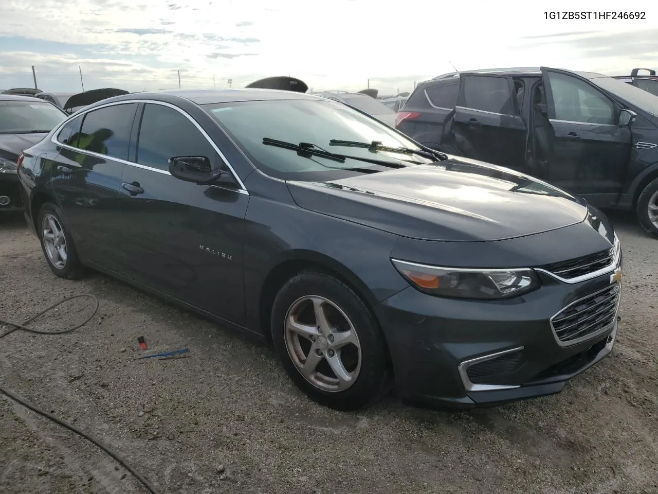 2017 Chevrolet Malibu Ls VIN: 1G1ZB5ST1HF246692 Lot: 76012394