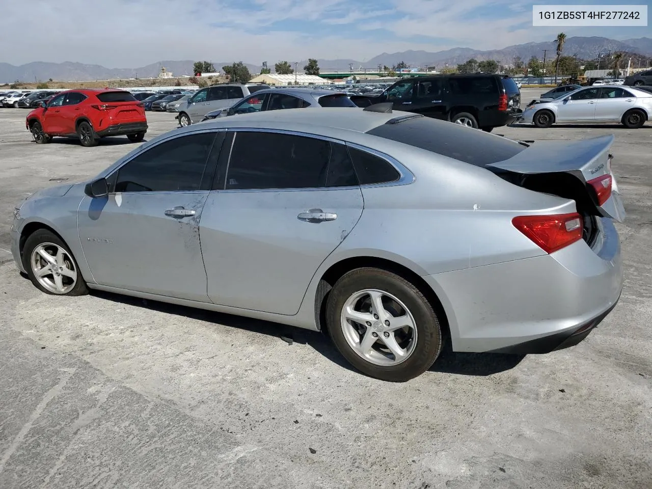 2017 Chevrolet Malibu Ls VIN: 1G1ZB5ST4HF277242 Lot: 76041374