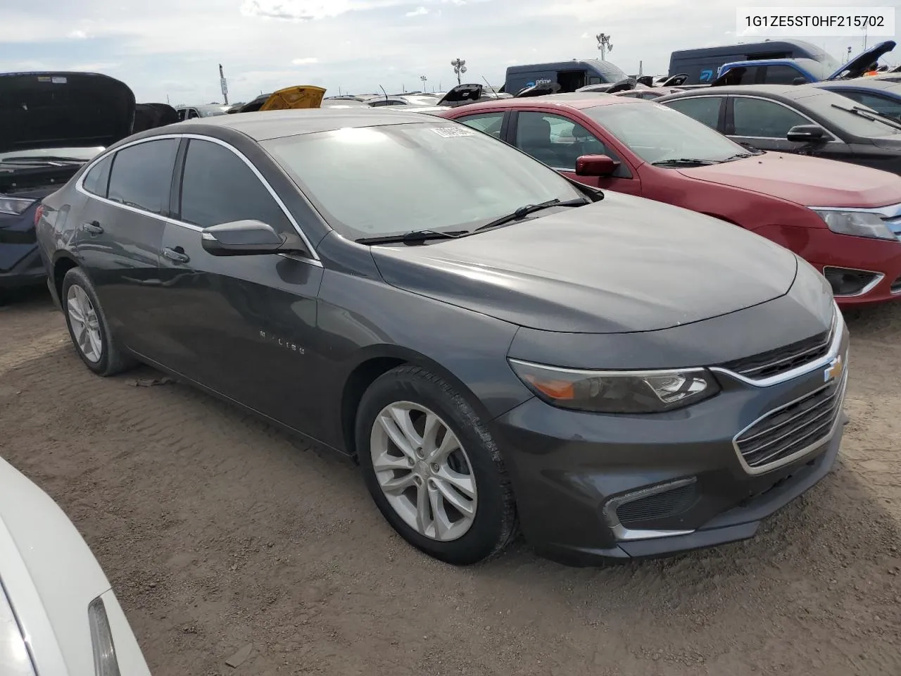 2017 Chevrolet Malibu Lt VIN: 1G1ZE5ST0HF215702 Lot: 76041594