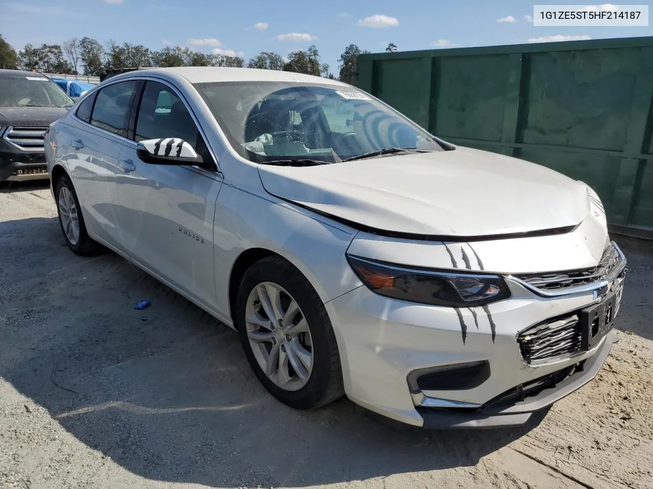 2017 Chevrolet Malibu Lt VIN: 1G1ZE5ST5HF214187 Lot: 76058234