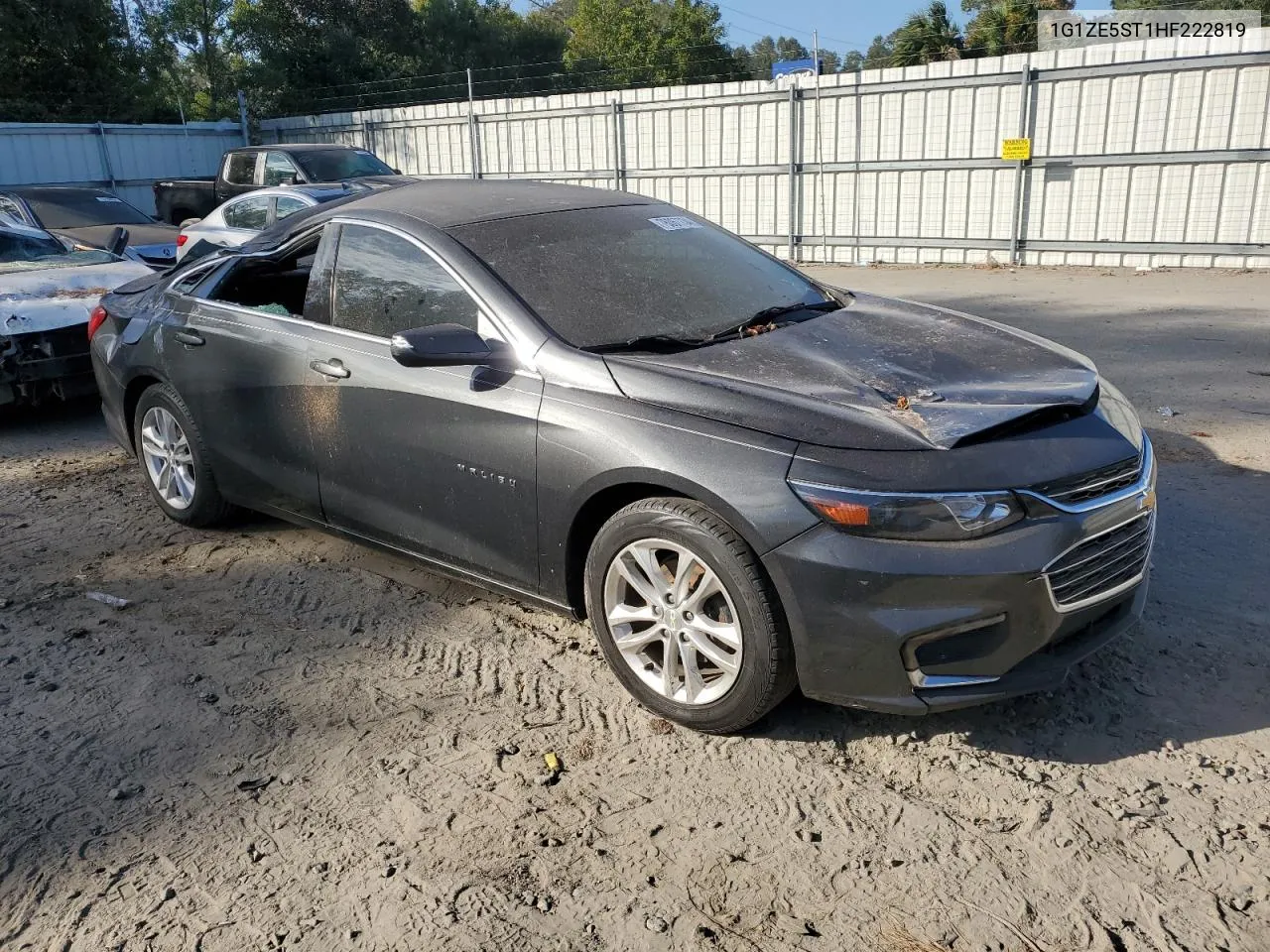 2017 Chevrolet Malibu Lt VIN: 1G1ZE5ST1HF222819 Lot: 76067734