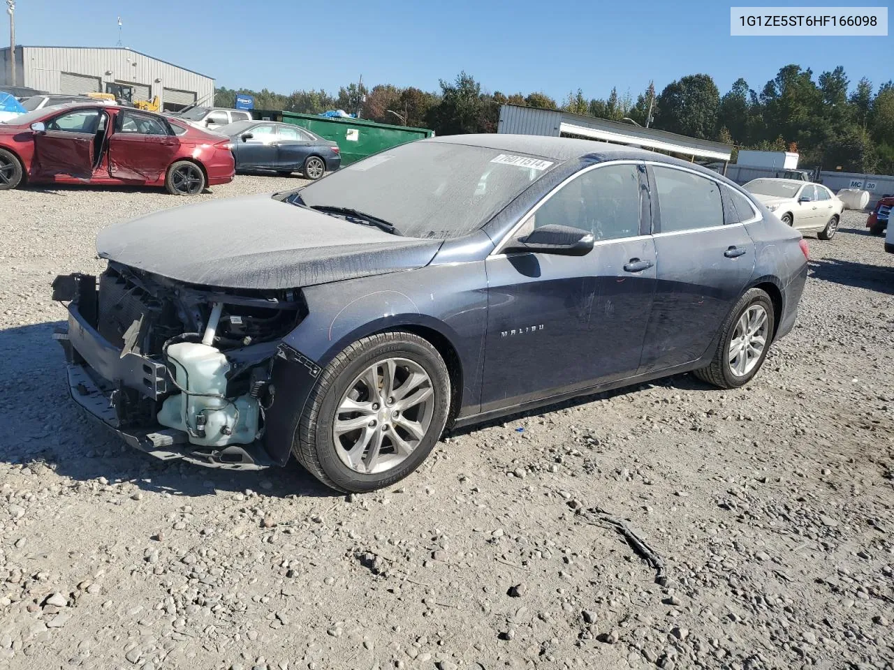 2017 Chevrolet Malibu Lt VIN: 1G1ZE5ST6HF166098 Lot: 76071514