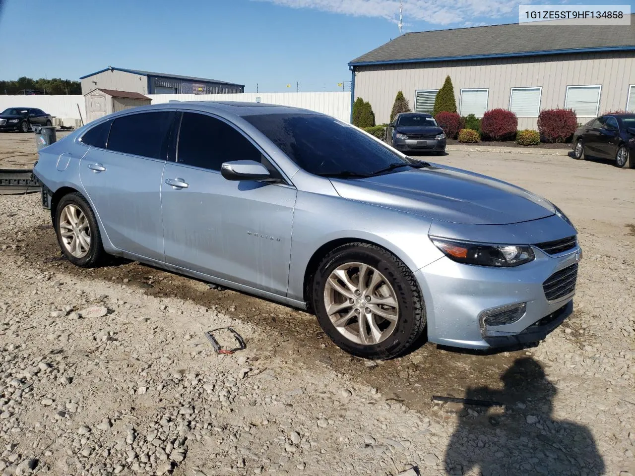 2017 Chevrolet Malibu Lt VIN: 1G1ZE5ST9HF134858 Lot: 76075234