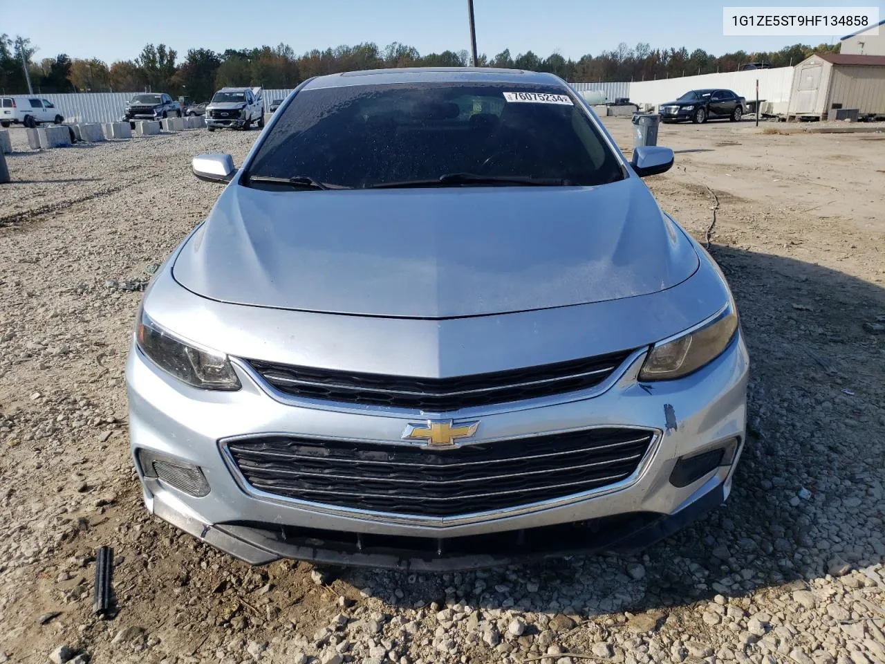 2017 Chevrolet Malibu Lt VIN: 1G1ZE5ST9HF134858 Lot: 76075234