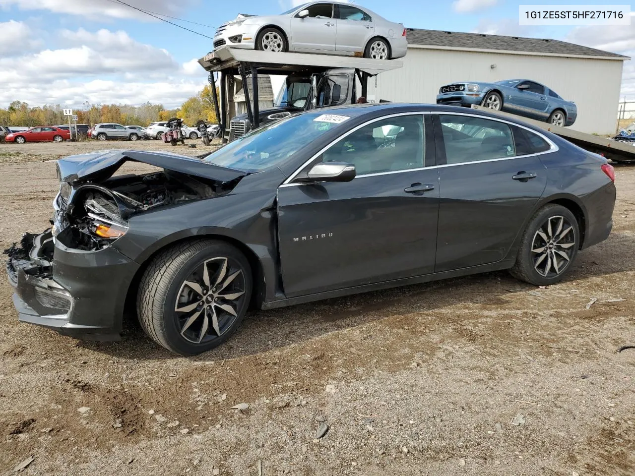 2017 Chevrolet Malibu Lt VIN: 1G1ZE5ST5HF271716 Lot: 76082424