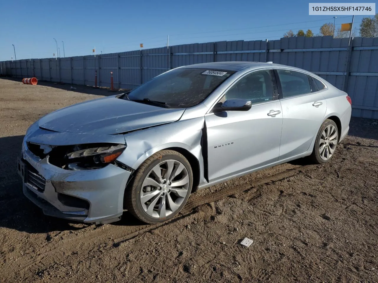 2017 Chevrolet Malibu Premier VIN: 1G1ZH5SX5HF147746 Lot: 76084504