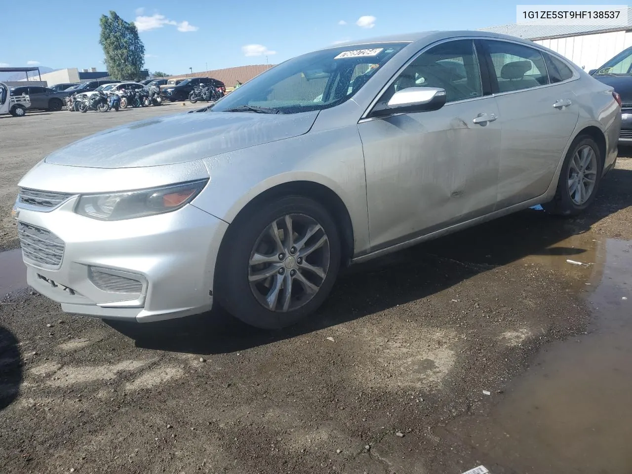 2017 Chevrolet Malibu Lt VIN: 1G1ZE5ST9HF138537 Lot: 76097264