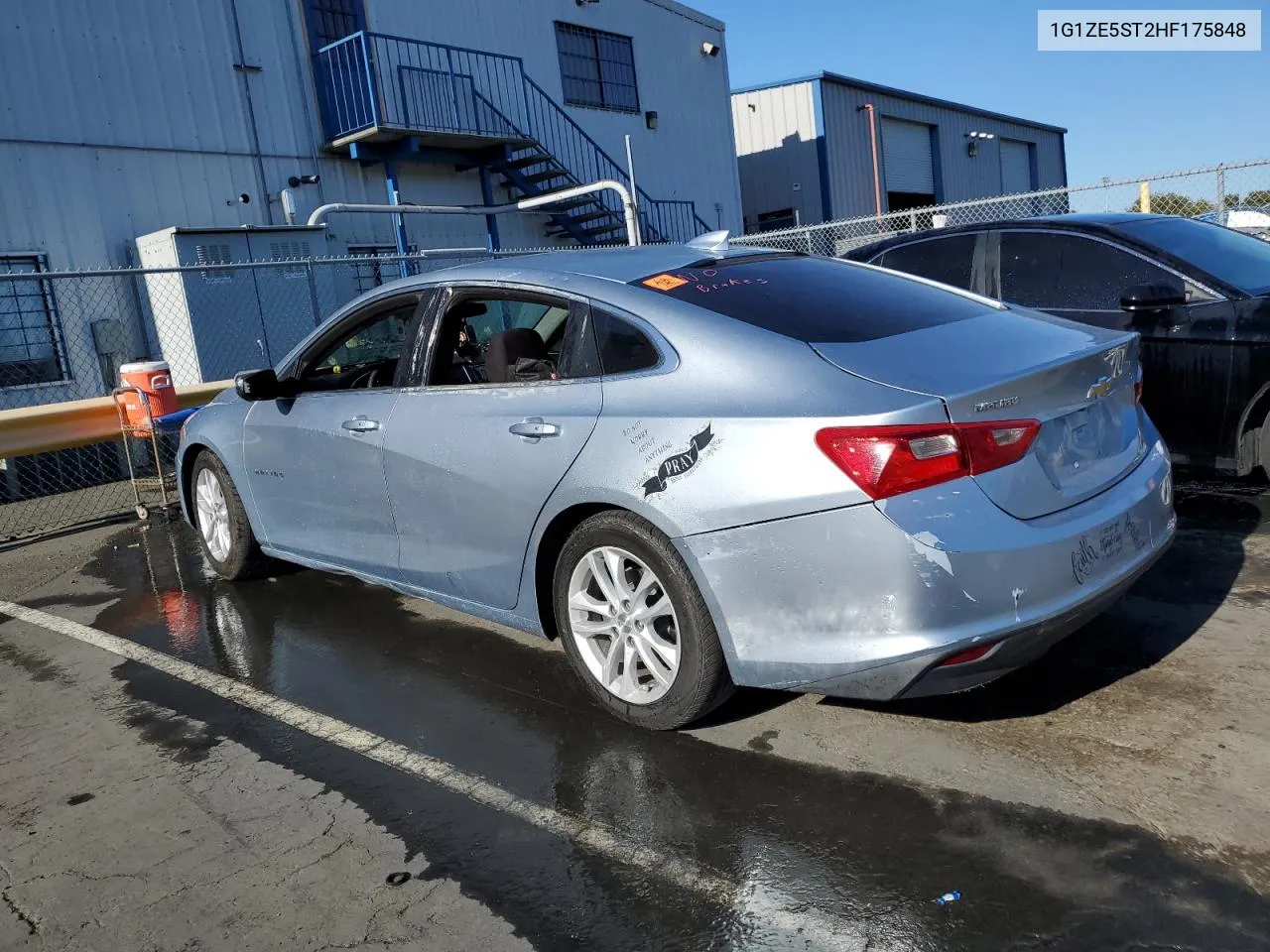 2017 Chevrolet Malibu Lt VIN: 1G1ZE5ST2HF175848 Lot: 76125664