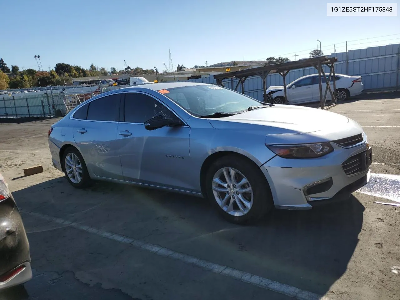 2017 Chevrolet Malibu Lt VIN: 1G1ZE5ST2HF175848 Lot: 76125664