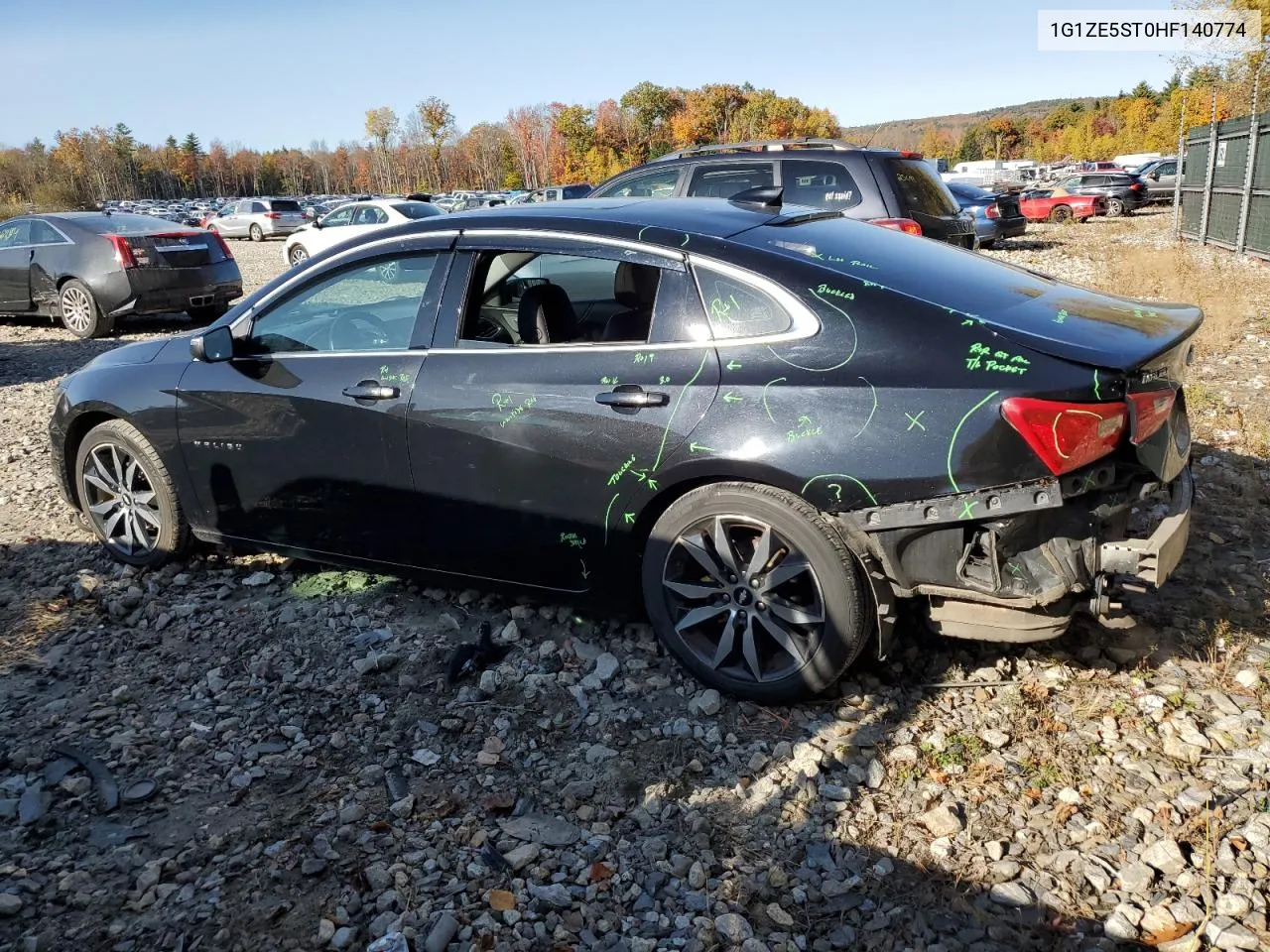 2017 Chevrolet Malibu Lt VIN: 1G1ZE5ST0HF140774 Lot: 76230954