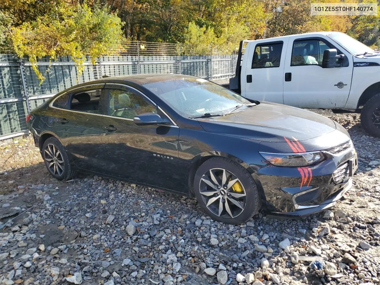 2017 Chevrolet Malibu Lt VIN: 1G1ZE5ST0HF140774 Lot: 76230954