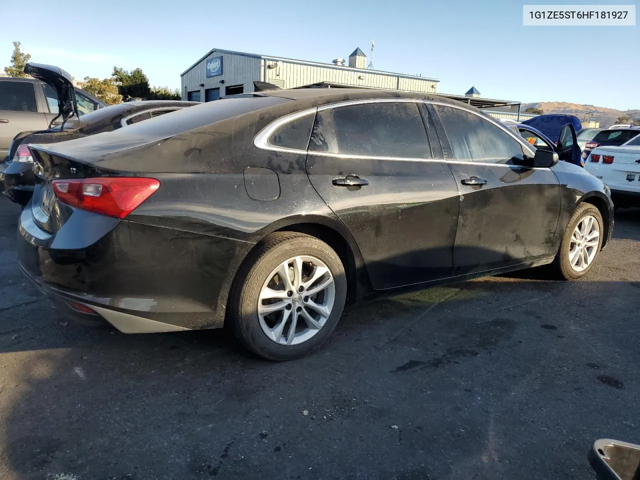 2017 Chevrolet Malibu Lt VIN: 1G1ZE5ST6HF181927 Lot: 76304694