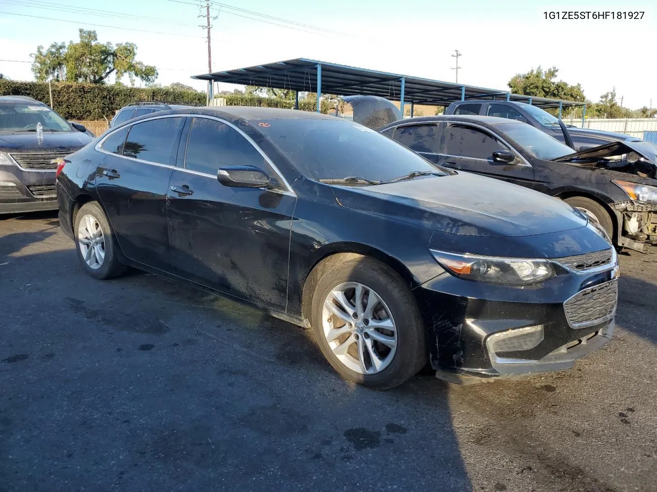 2017 Chevrolet Malibu Lt VIN: 1G1ZE5ST6HF181927 Lot: 76304694