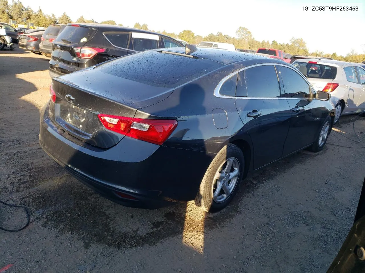 2017 Chevrolet Malibu Ls VIN: 1G1ZC5ST9HF263463 Lot: 76329414